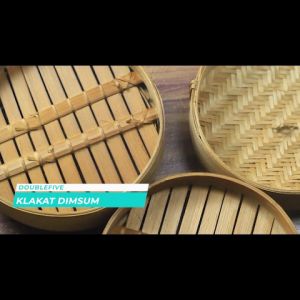 Klakat Bambu Dimsum Perlengkapan Dapur [50 cm]