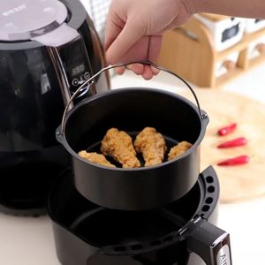 6/7/8inchAir fryer Baking Mould Non-Stick baking Basket Round for Oven AirFryer Baking Roasting Kitchen Accessories Dropshipping