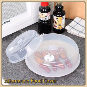 Microwave Food Cover Clear Lid Vegetable Cover Food Grade Plastic Fresh-keeping Cover