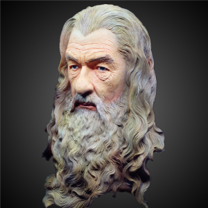 Hobbit The Lord of the Rings Magic Ring Gandalf Master Chest Statue Head Portrait Collection Ornaments In Stock