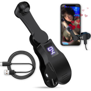 Clicker หน้าจออัตโนมัติแบบดิจิตอลสําหรับแอพสมาร์ทโฟนวิดีโออุปกรณ์สตรีมมิ่งสดสมาร์ทโฟนหน้าจอเกม Touch ขาตั้งกล้อง Tapper หน้าจอ