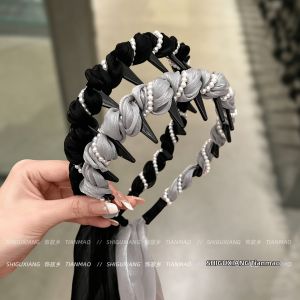 Luminous Pearl High Crown Integrated Hair Hoop