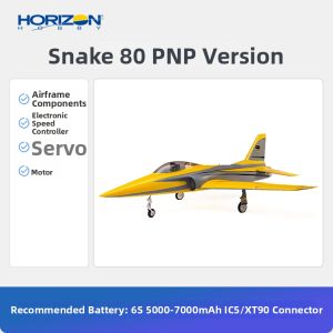 Scale RC Fixed Wing Plane 80mm Ducted Fan Brushless Motor