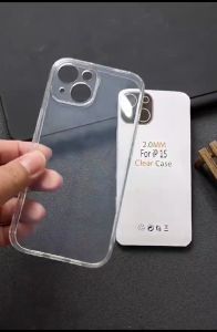 Iphone 15 Iphone 15 Plus Soft case Clear 2.0mm Case Bening Iphone 15 Iphone 15 Plus