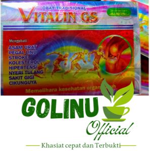 VITALIN Herbal asam urat pegal linu RHEUMATIK original