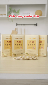 Viên Uống Đông Trùng Hạ Thảo Tenken Nhật Bản Bổ Phổi Ích Thận Tăng Cường Sinh Lực Hộp 60 Viên