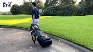 🇲🇾 READY STOCK 🇲🇾PlayEagle Golf Travel Bag Cover | Foldable Oxford Trolley Golf Club Case | Airplane Check-in Golf Bag