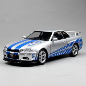 Nissan GTR R34 Right-Hand Drive Collectible Simulation Model
