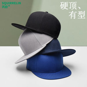 หมวกเบสบอลทรงสี่เหลี่ยมชายหาดสไตล์ฮิปฮอปสำหรับผู้ชาย ฤดูร้อน 2023 หมวกกันแดดทรงแบน หมวกทรงสี่เหลี่ยม หมวกทรงกลม