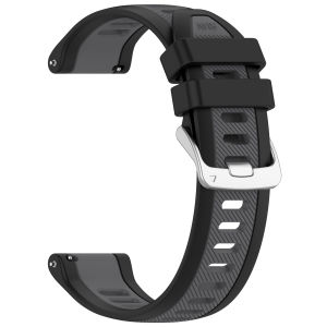 20mm Phát Hành Nhanh Dây Silicon Dây Đeo Dành Cho Garmin Forerunner 165 Âm Nhạc Vivoactive 3 5 Venu SQ 2 Khóa Kim Loại Vòng Tay