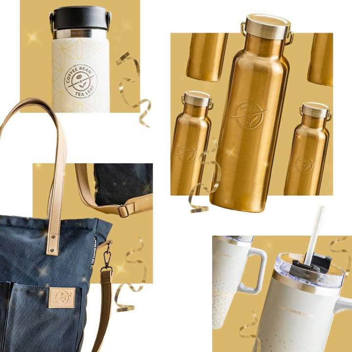 “ON HAND” 2023 Coffee Bean and Tea Leaf Tumbler (CBTL Holiday Tumbler Collection) 2022 Holiday