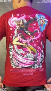 CLOWOR Boa Hancock The Pirate Empress One Piece Anime T-Shirt