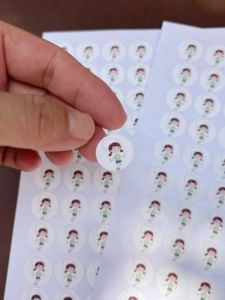 Encouraging Jump Rope Stickers for Students And Teachers Non-Drying Adhesive Sports Themed Classroom Supplies 1.5cm 192 Pieces