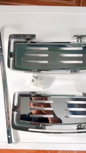 KỆ GÓC 2 TẦNG PHÒNG TẮM CAO CẤP LÀM BẰNG INOX 304 SÁNG BÓNG.