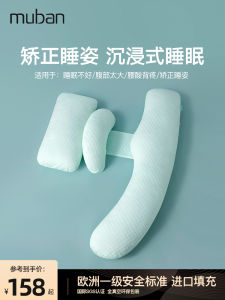 Maternity Pillow Side Sleep Support Back And Belly Pain Relief H-Shape Detachable And Washable Suitable for All Pregnancy Stages