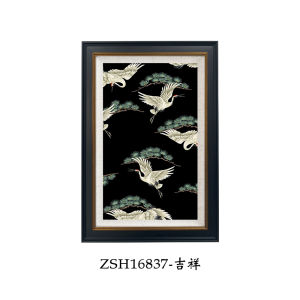 French Style Chinese Style Hanging Painting Nanyang Retro Painting Restaurant Side Cabinet Study Hanging Painting Medieval Soft Decoration Niche Art Mural