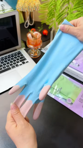 Thế Hệ Mới Găng Tay Rửa Chén Cao Su Siêu Dai Chống Thấm Găng Tay Làm Việc Nhà Dọn Dẹp Vệ Sinh