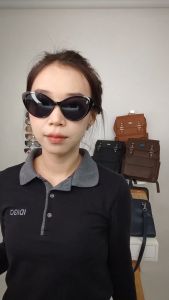 Mắt kính mát nữ mắt mèo gọng kính nhựa UV400 Jaliver Young SP - 2171