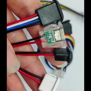 1PC 10CM ChengHaoRan Type-C Nữ Cắm Với PH2.0 Ổ Cắm Hình Elip Miệng USB Chống Nước Đế Đuôi Cắm Cho Ô Tô