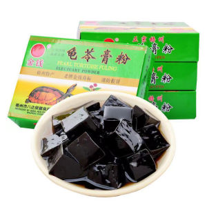 Authentic Wuzhou Jinliang Brand Turtle Jelly Powder Commercially Used in Tea Shops Black Jelly Herbal Beverage Supplement