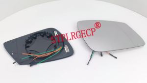Driver Side Heated Wing Mirror Glass Angle Rear View Mirror with Base for BMW F10 F11 F07 F06 F12 F13 F01 F02 F03 F04