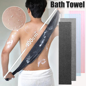 100Cm Nhật Bản Nhẹ khăn tắm Hộ Gia Đình tắm bọt Nylon Trở Lại Dải Chà tẩy tế bào chết bọt biển tắm Cơ Thể phụ kiện phòng tắm