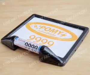 กรอบป้ายทะเบียนมอเตอร์ไซค์ พร้อม หลอด พรบ. ป้ายภาษี ใส่ได้กับ มอไซค์ ทุกรุ่น