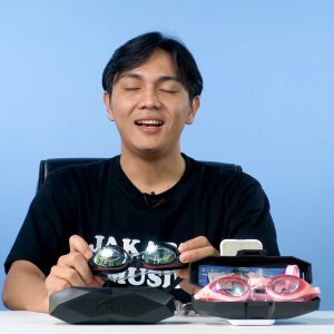 Model Baru Kacamata Renang Dewasa FEIKE modern slim anti embun import