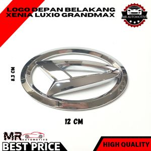 Logo Depan Bagasi Xenia Luxio Grandmax 2005-2011 12 Cm