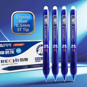 ODEMEI | Erasable Grip Improving Pen for 5th Grade Students Blue-Black