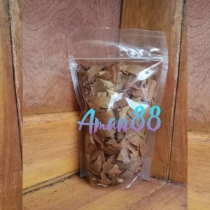 Daun manggis kering siap pakai satu bungkus