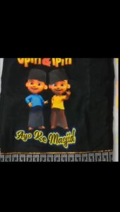 Sarung Instan Anak Laki-Laki Model Rok Bergambar Upin Ipin