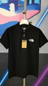 The North▔Face New Fashion Short Sleeve T-shirt Mens Summer Business Casual Polo Shirt Short Sleeve Top