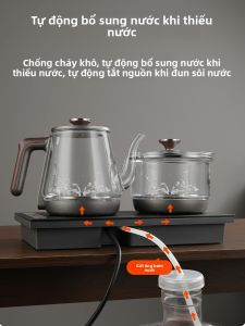 「China Plug」Biooner | Automatic Electric Kettle for Tea Brewing with Integrated Water Dispenser and Tea Table