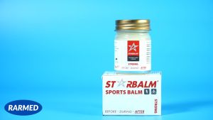 Cao xoa bóp trắng STARBALM SPORT BALM 25g - After cho vận động viên tan bầm chân tay nhức mõi
