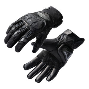 ALIEN SNAIL | True Sheep Leather Motorcycle Gloves T6 Short Touchscreen Carbon Fiber Protective Shell Anti-Fall All Seasons Biker Gloves