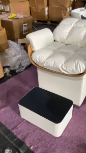 CN5513 เตียงสระผม อ่างเซรามิค เบาะหนังกันน้ำ อุปกรณ์ติดตั้งครบพร้อมใช้งาน มีให้เลือก 4แบบ (พร้อมส่ง)