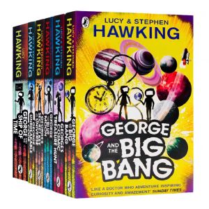 【SG Stock】Stephen Hawking Georges secret key to the universe series 5 books collection set