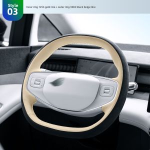 FANXI | Hand-sewn Alcantara Steering Wheel Cover for X9 Modification