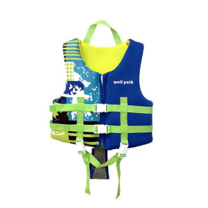 Kids Swimming Jacket Neoprene Safety Life Vest Water Sports Kayaking Boating Swimming Drifting Swimsuit Swimwear Bathing Suits