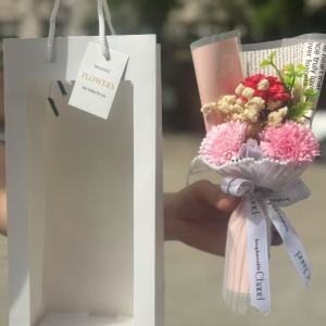 Bó Hoa Sữa Pha Lê Nhỏ Tặng Giáo Viên Ngày Nhà Giáo Hoa Hồng Vĩnh Cửu Hoa Sữa Pha Lê Sáng Tạo Cho Khách Hàng Quà Tặng Sáng Tạo