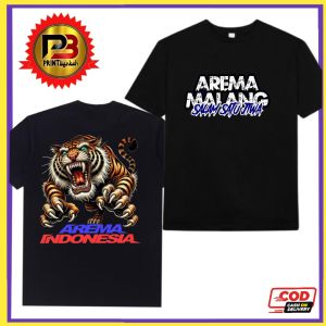 T-Shirt Kaos AREMA MALANG Cotton 30s Ukuran Anak Dan Dewasa Kaos Satuan