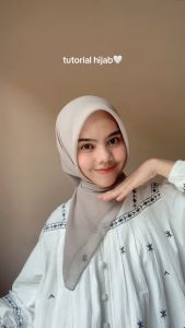 Hijab Segi Empat Paris Jadul Varisha Redrose Paris Old Jilbab Kerudung