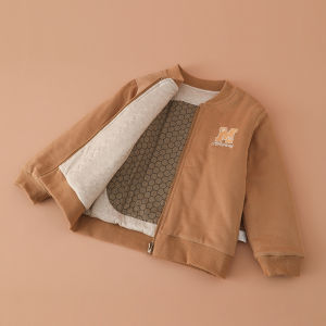 Thermal Cotton Jacket for Boys And Girls Inner Liner School Uniform Essential Winter Coat Warm Outerwear for Middle And Big Kids