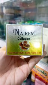 Kem ngừa mụn nám trắng da 8g - Nairem Collagen