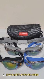 KACAMATA RENANG KANSA KS88 SWIMMING GOGGLES ANTI FOG ANTI UV FREE BOX