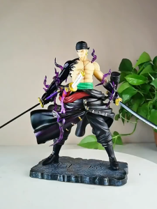 One Piece GK Roronoa Zoro 3 Blade Haki with Enma 24cm Collectible Action Figure Gift Toy