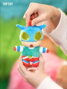 TOPTOY x CRAYON SHINCHAN Play Party Series Blind Box ของเล่นฟิกเกอร์ ของขวัญวันเกิด