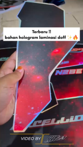 Dekal Stiker Motor Vario 150/125 motif galaxy Dekal Sticker Striping Custom D-Q4-103