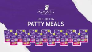 ผลไม้ & ผสมผัก: เคลลี่แอนด์โค อาหารบาร์ฟ แพ็ตตี้มีล ผสมผักและผลไม้